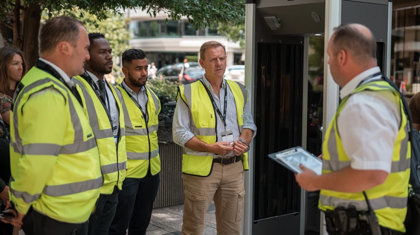 Experience in Event Security Management team meeting