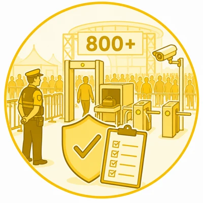 Enhanced Duty for 800+ Attendees Icon