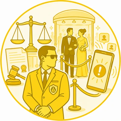 Legal and Reputational Stakes Icon