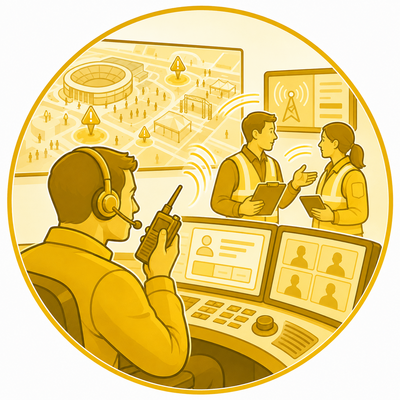 Communication and Command Icon