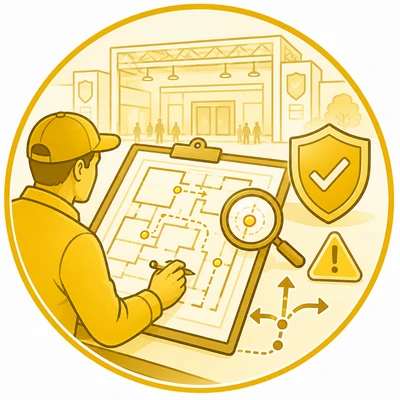 Planning and Risk Assessment icon