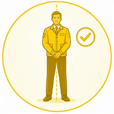Posture and body language icon