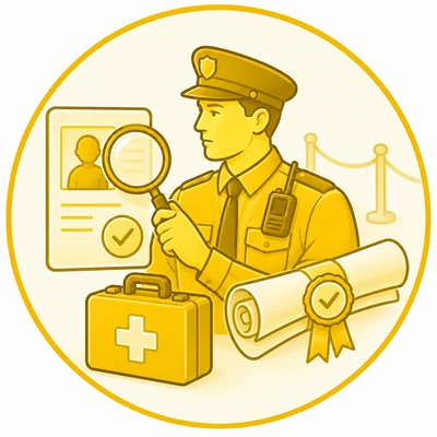 Screening and Training Icon